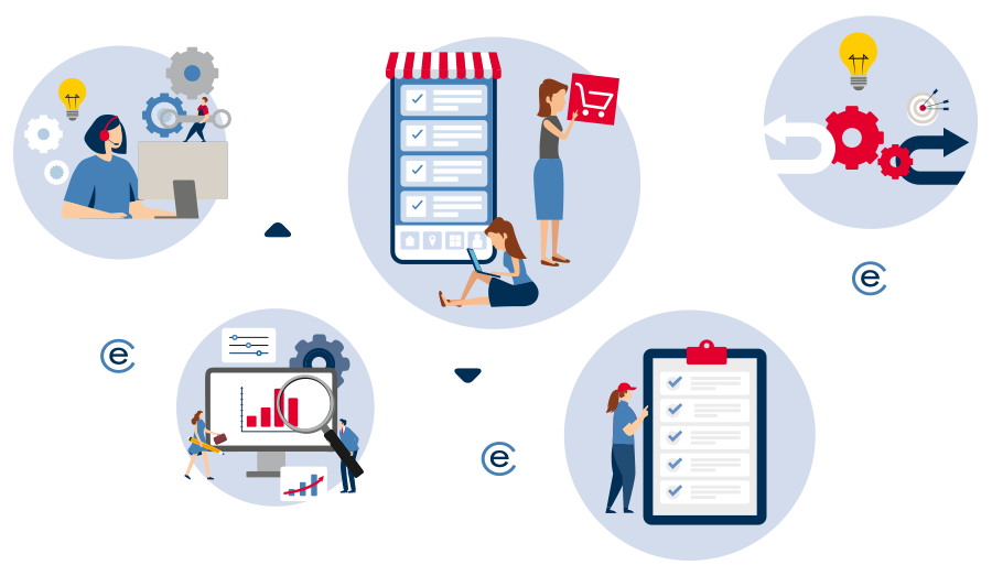 E-Commerce Fulfillment Illustration